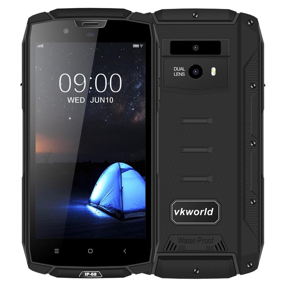 offertehitech-Smartphone Vkworld VK7000 5.2 Pollici Android 8.0 IP68 Carica Wireless 4 GB RAM 64GB rom MTK6750T 4G