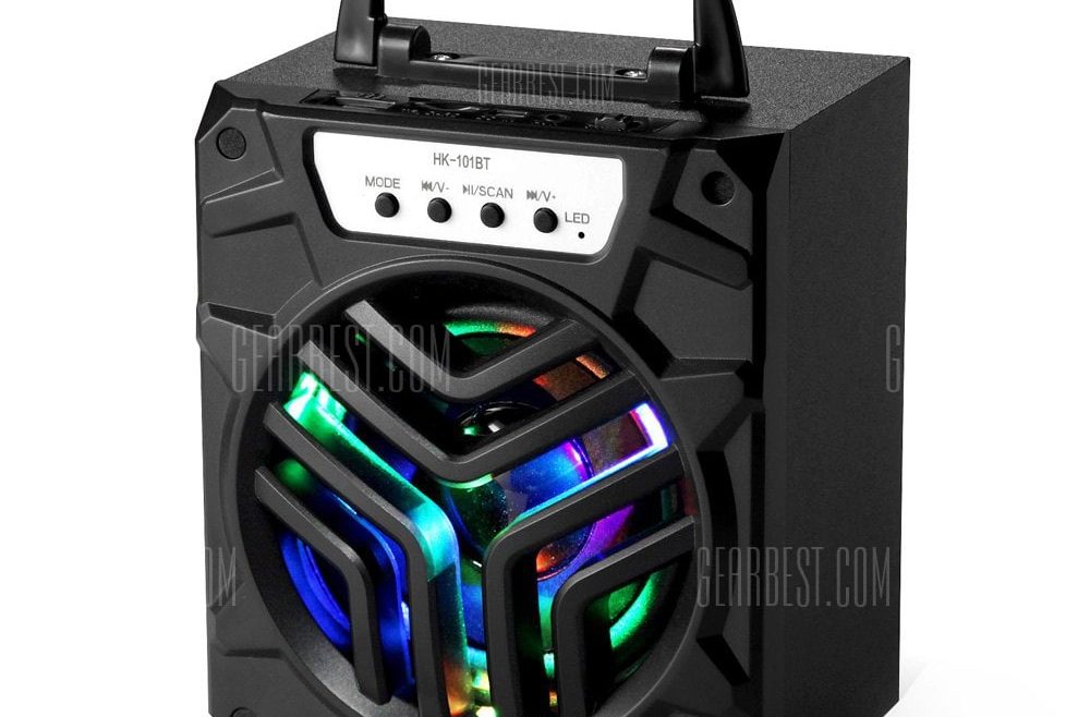 offertehitech-gearbest-HK - 101BT Bluetooth Speaker Portable Stereo