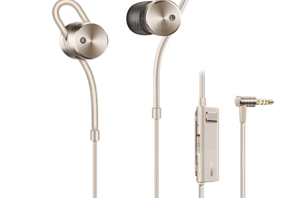 offertehitech-gearbest-Original Huawei AM185 Active Noise Cancelling In-ear Earphones