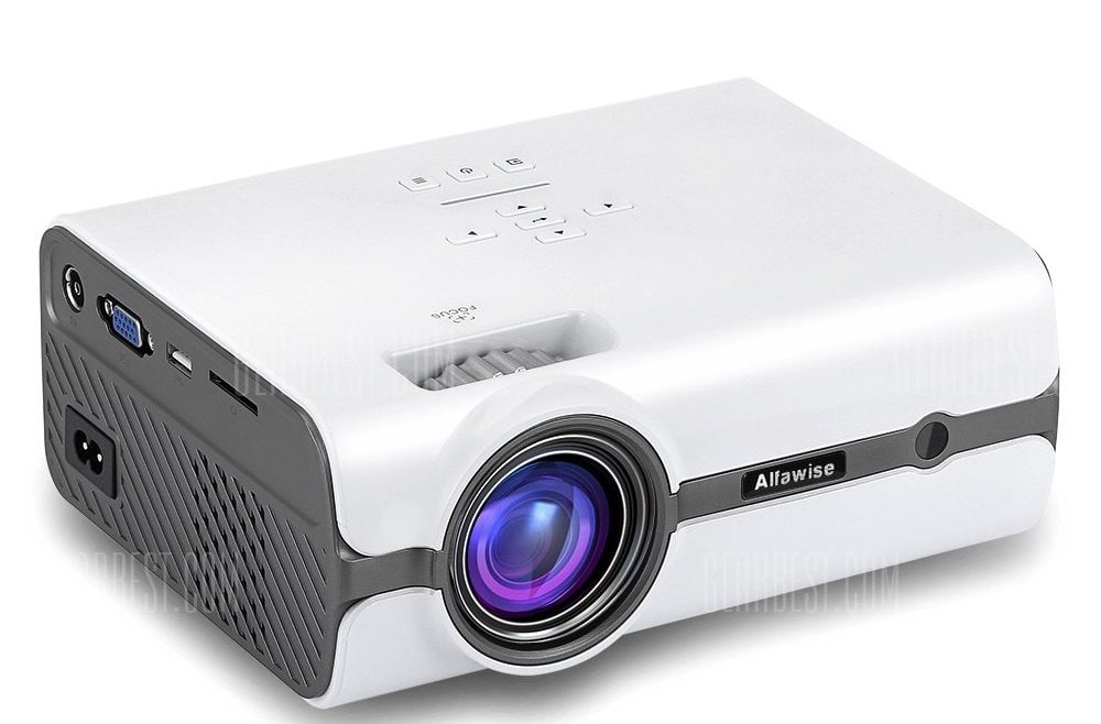 offertehitech-gearbest-Alfawise A11 LCD 2000 Lumens Home Theater Mini Projector