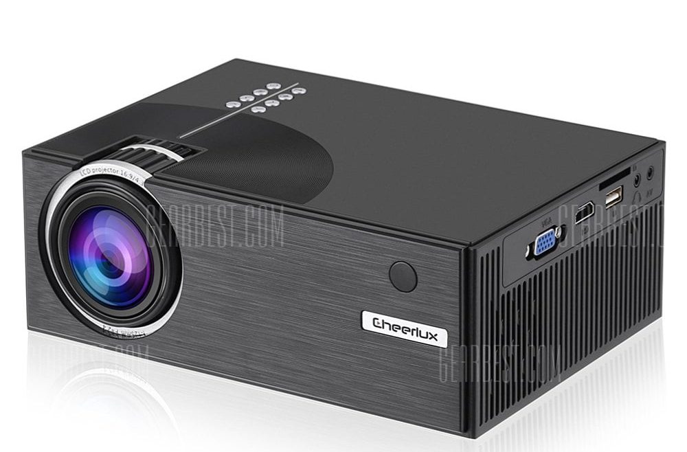 offertehitech-gearbest-Cheerlux C7 LCD 1500 Lumens Home Theater Mini Projector