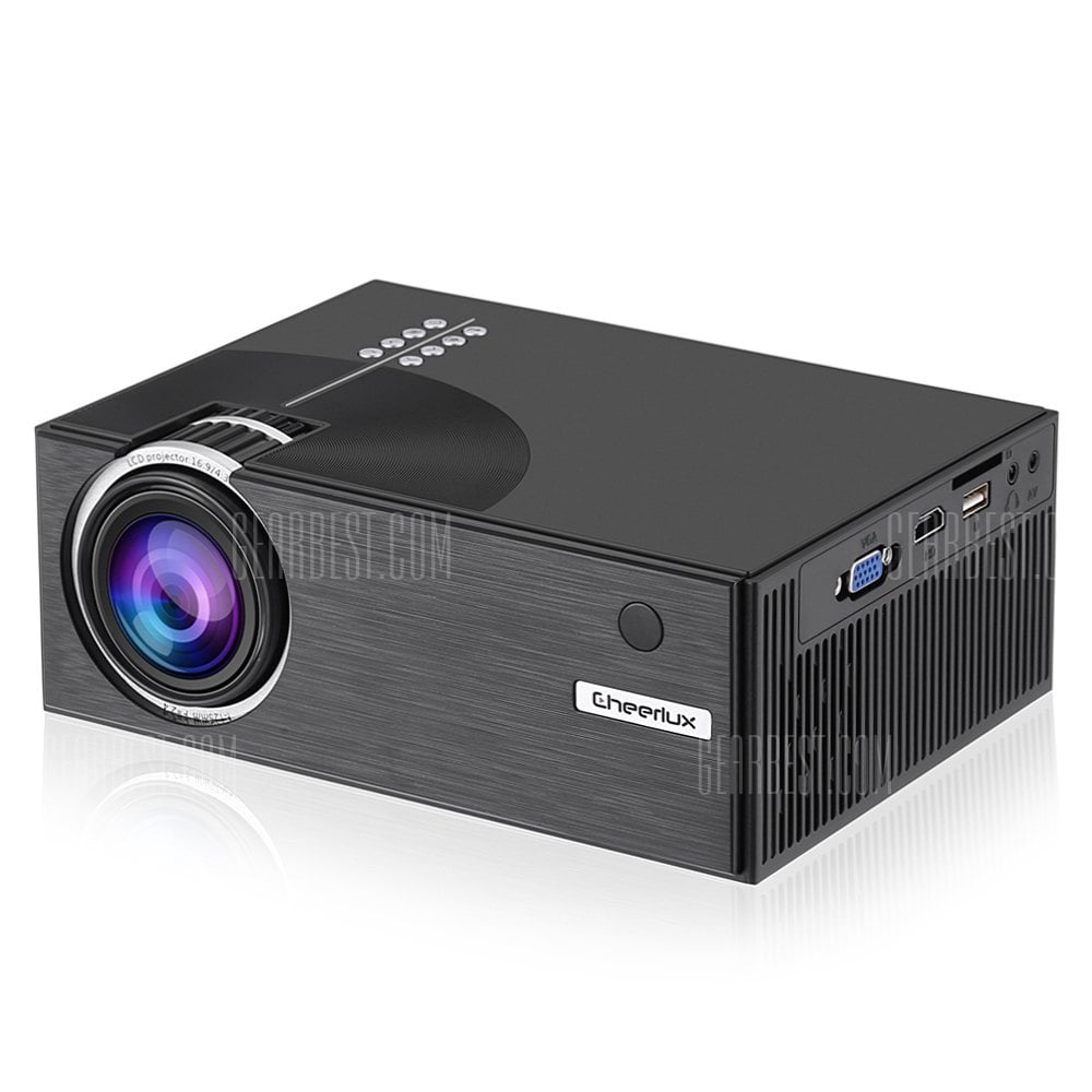 offertehitech-gearbest-Cheerlux C7 LCD 1500 Lumens Home Theater Mini Projector