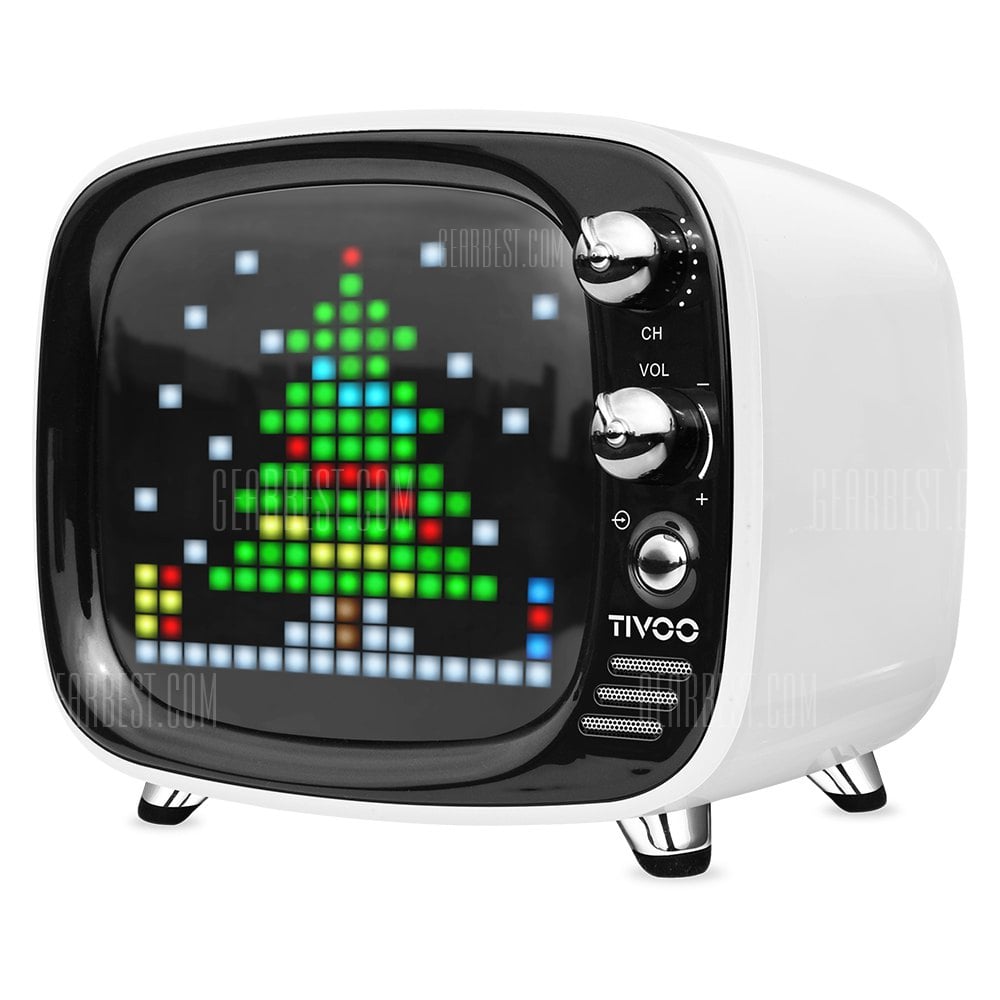 offertehitech-gearbest-DIVOOM Tivoo Retro Mini Bluetooth Soundbox
