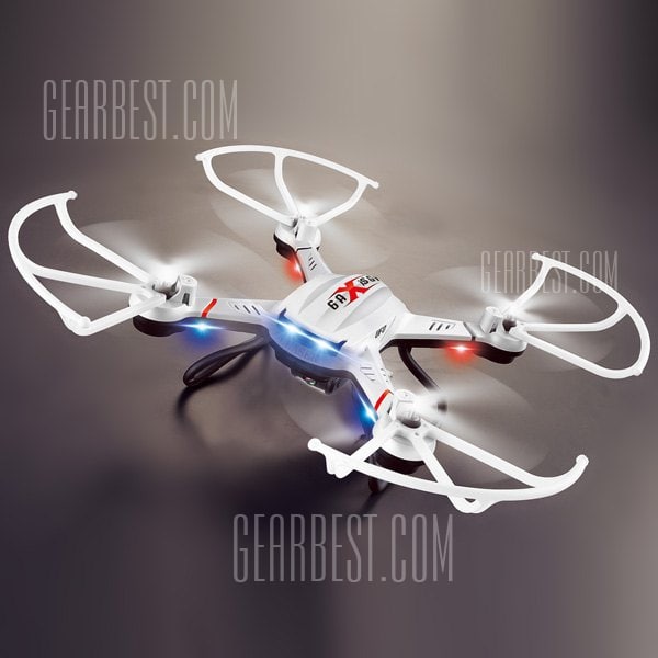 offertehitech-gearbest-F181 Dual Mode 2.4GHz RC Quadcopter 6 Axis Gyro 360 Degree Rolling with Detachable 2.0MP HD Camera