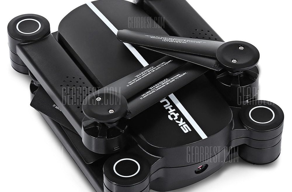 offertehitech-gearbest-FLYSTER X8TW SKYHUNTER Foldable RC Pocket Drone - RTF