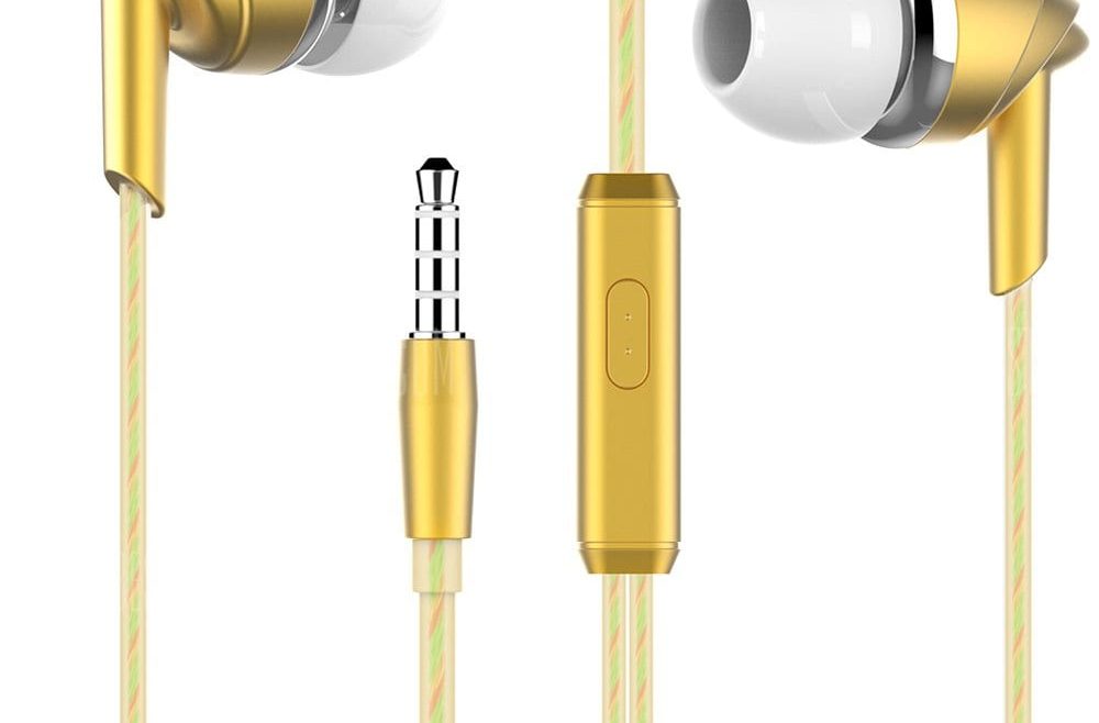 offertehitech-gearbest-LE ZHONG DA M32 In-ear Wired Earphones with Microphone