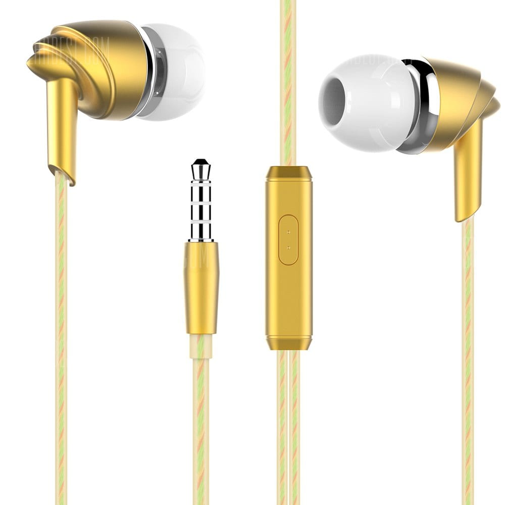 offertehitech-gearbest-LE ZHONG DA M32 In-ear Wired Earphones with Microphone