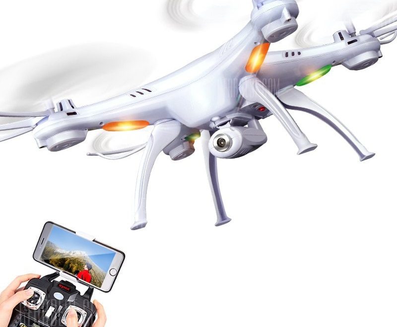 offertehitech-gearbest-SYMA X5SW RC Drone WiFi Camera Quadcopter Real-time Transmit Headless Mode