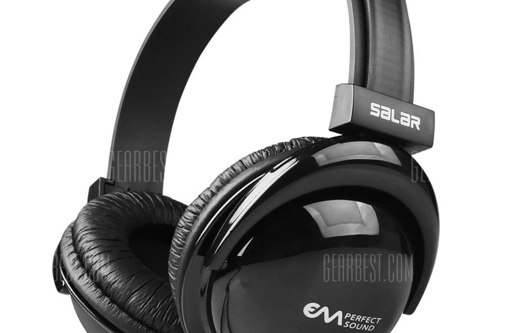 offertehitech-gearbest-Salar EM500 Over-ear Foldable Wired Music Headset