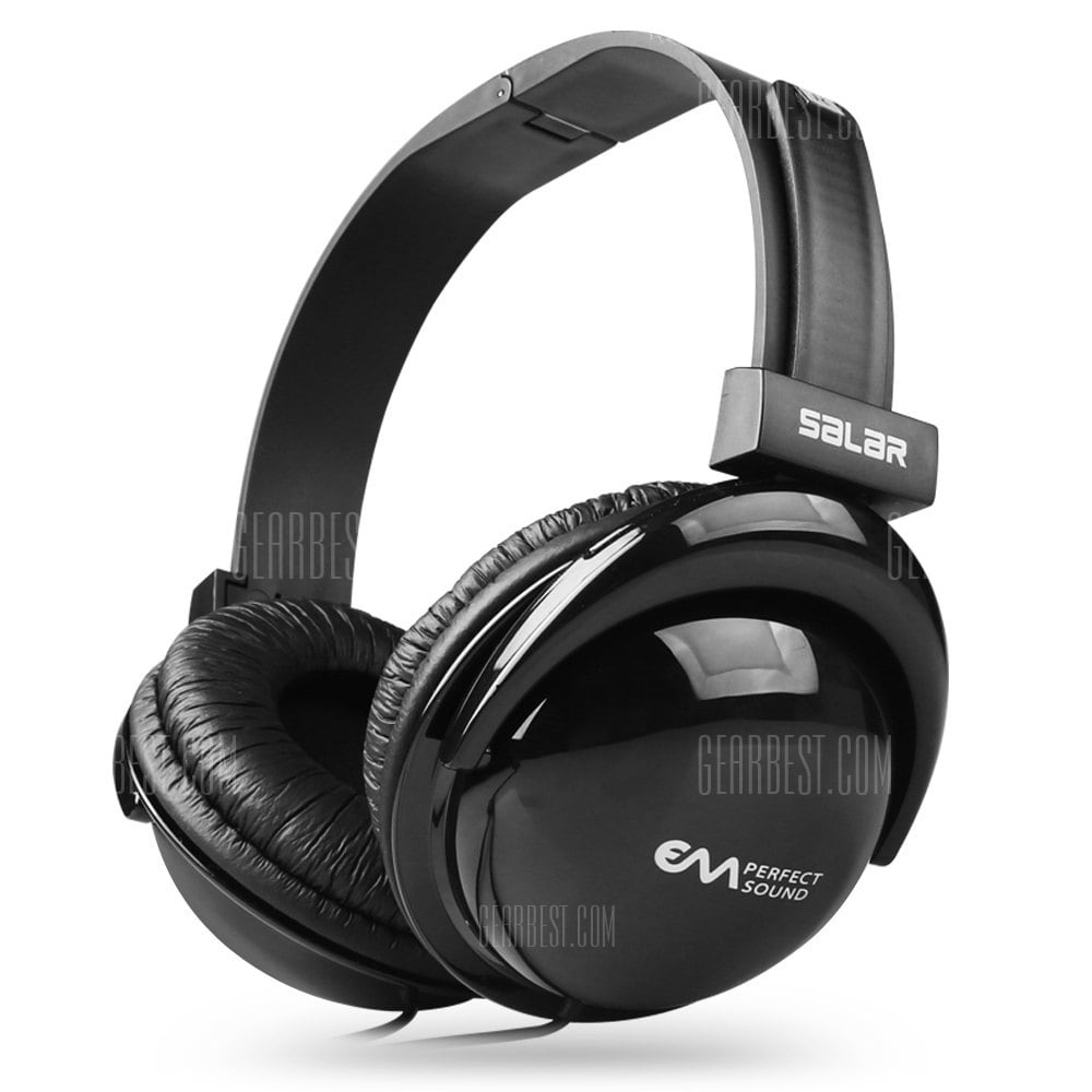 offertehitech-gearbest-Salar EM500 Over-ear Foldable Wired Music Headset
