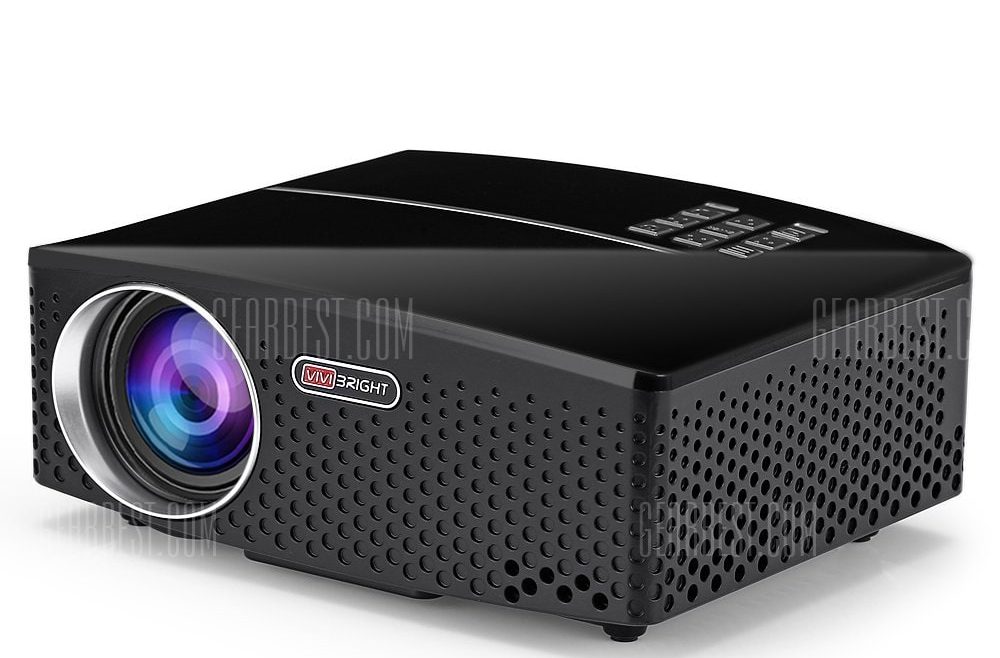 offertehitech-gearbest-VIVIBRIGHT GP80 LED 1800 Lumens HD Portable Projector