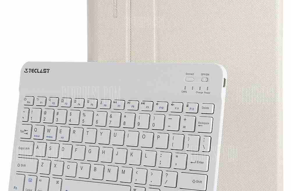 offertehitech-gearbest-Bluetooth 3.0 Keyboard Case for Teclast X98 Plus II