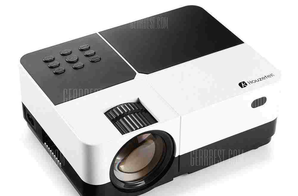 offertehitech-gearbest-Houzetek H2 Portable Mini Projector