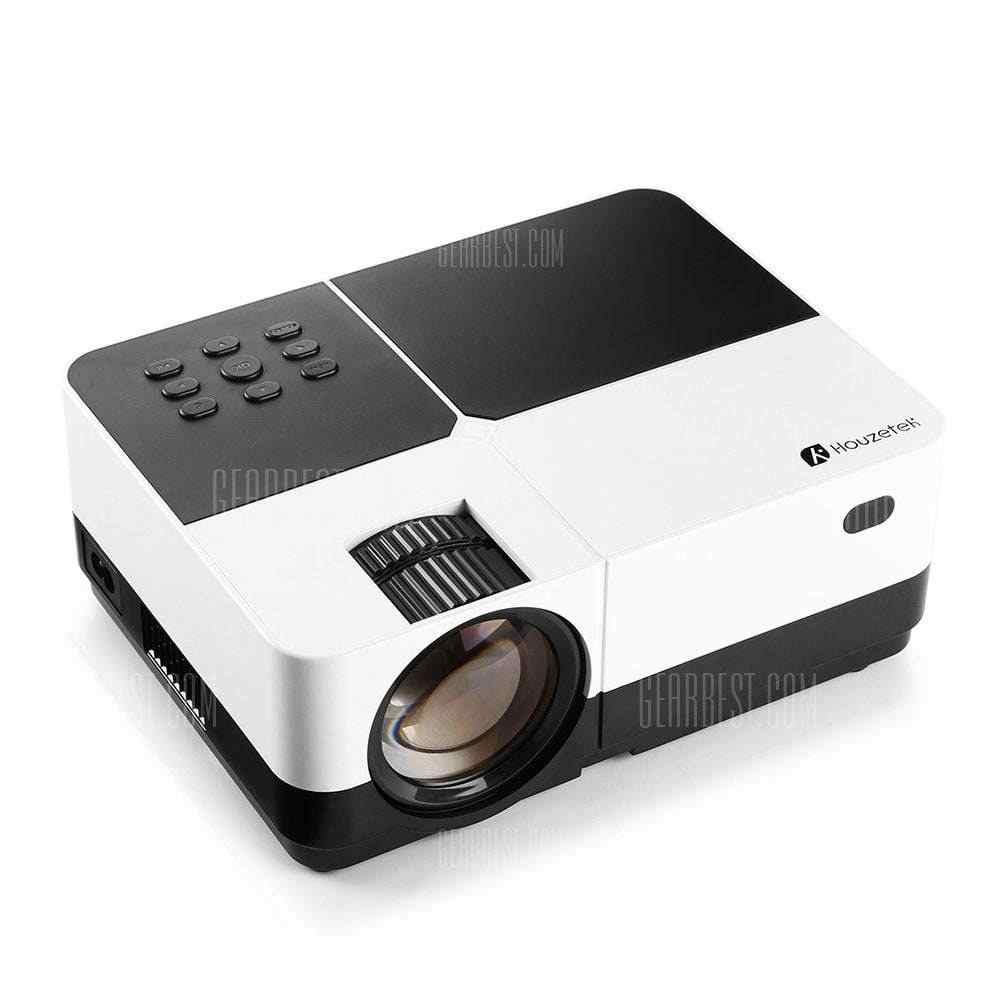 offertehitech-gearbest-Houzetek H2 Portable Mini Projector