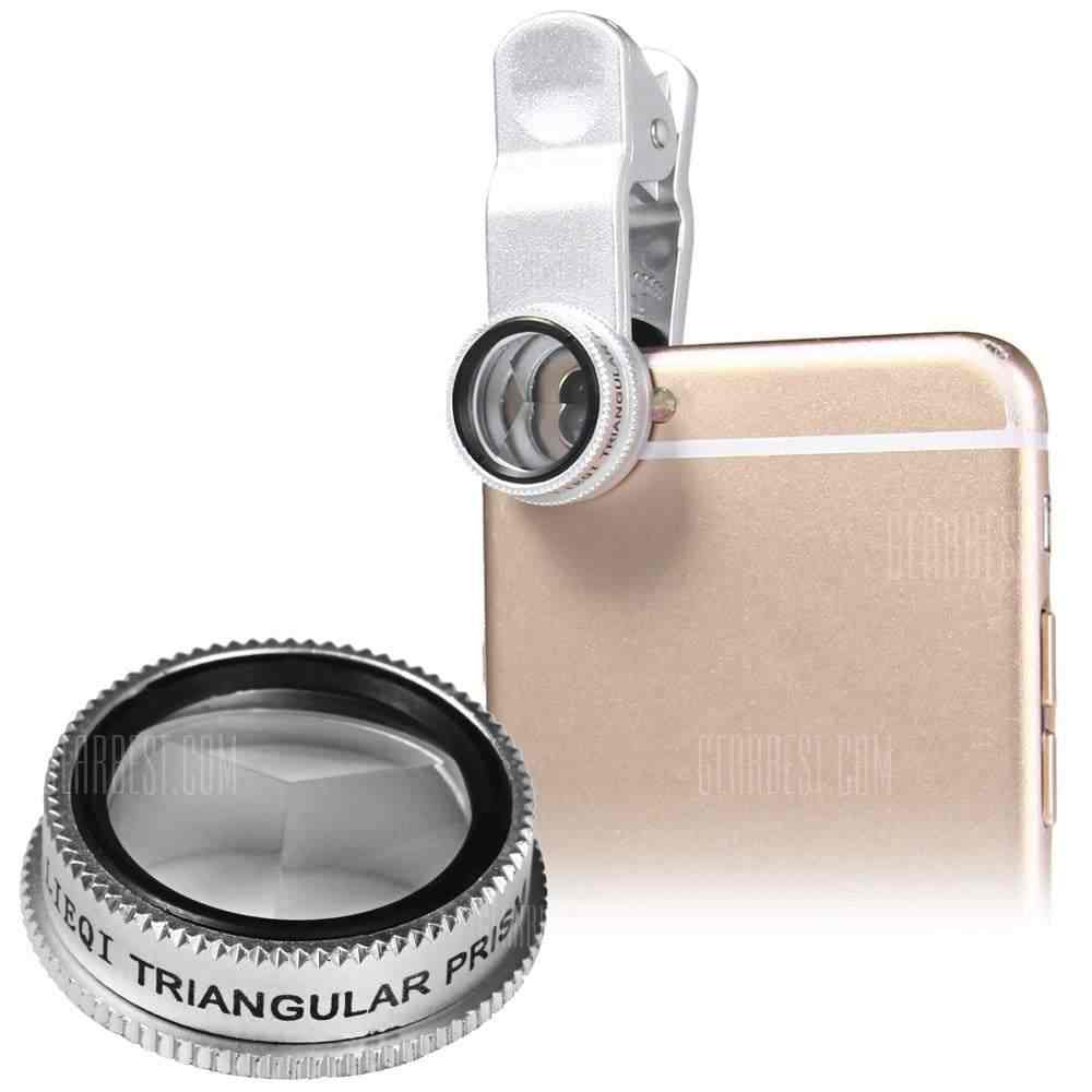 offertehitech-gearbest-LIEQI LQ  -  004 Triangular Prism External Camera Lens