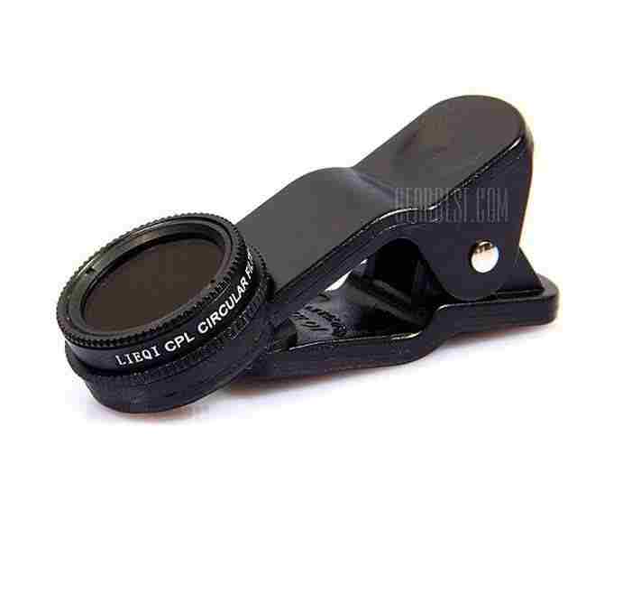 offertehitech-gearbest-LIEQI LQ - 005 CPL Lens Phone Camera Polarizer Filter