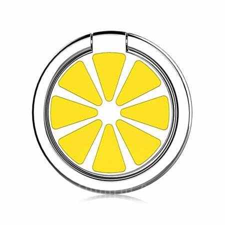 offertehitech-gearbest-Lemon Pattern Round Shape Ring Holder for Cell Phone