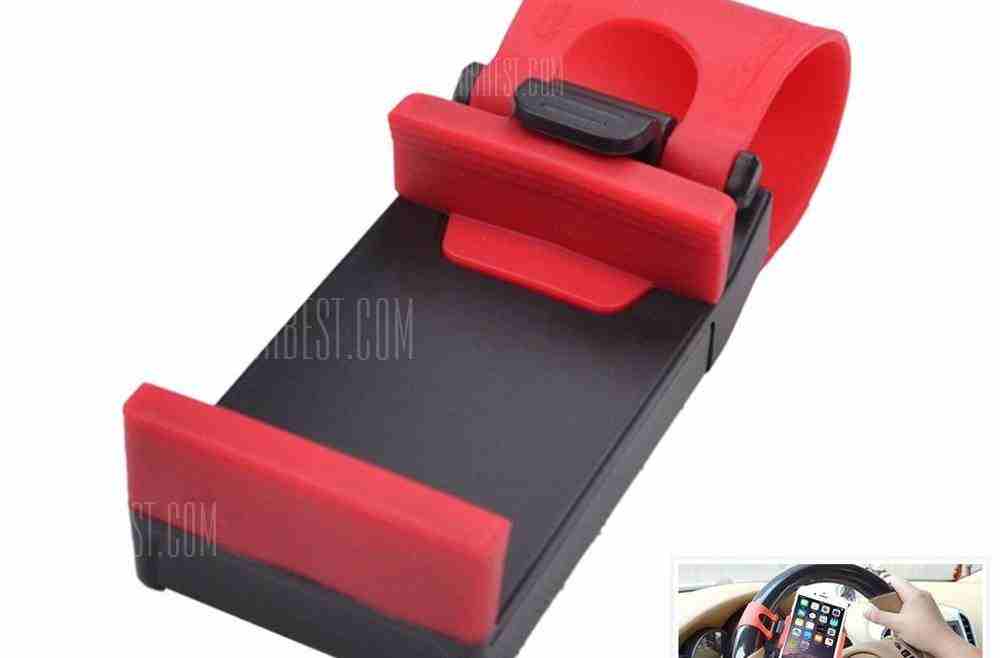 offertehitech-gearbest-Minismile Universal Car Steering Wheel Mounted Holder for Cell Phone