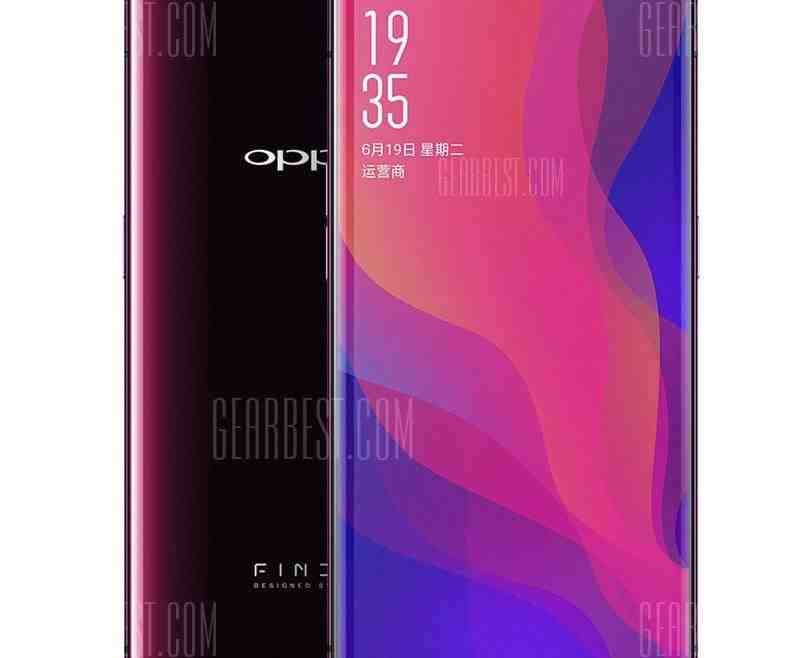offertehitech-gearbest-OPPO Find X 4G Phablet English and Chinese Version