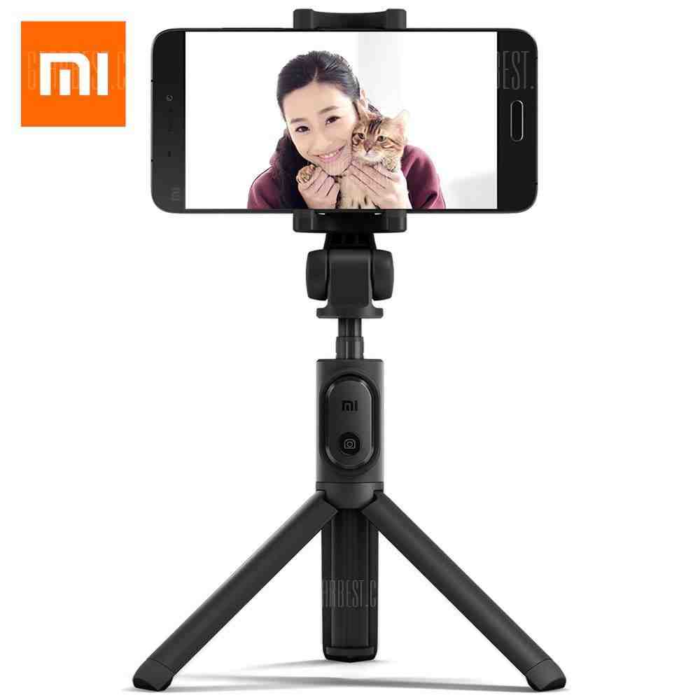 offertehitech-gearbest-Original Xiaomi Selfie Stick Bluetooth Remote Shutter Tripod Holder