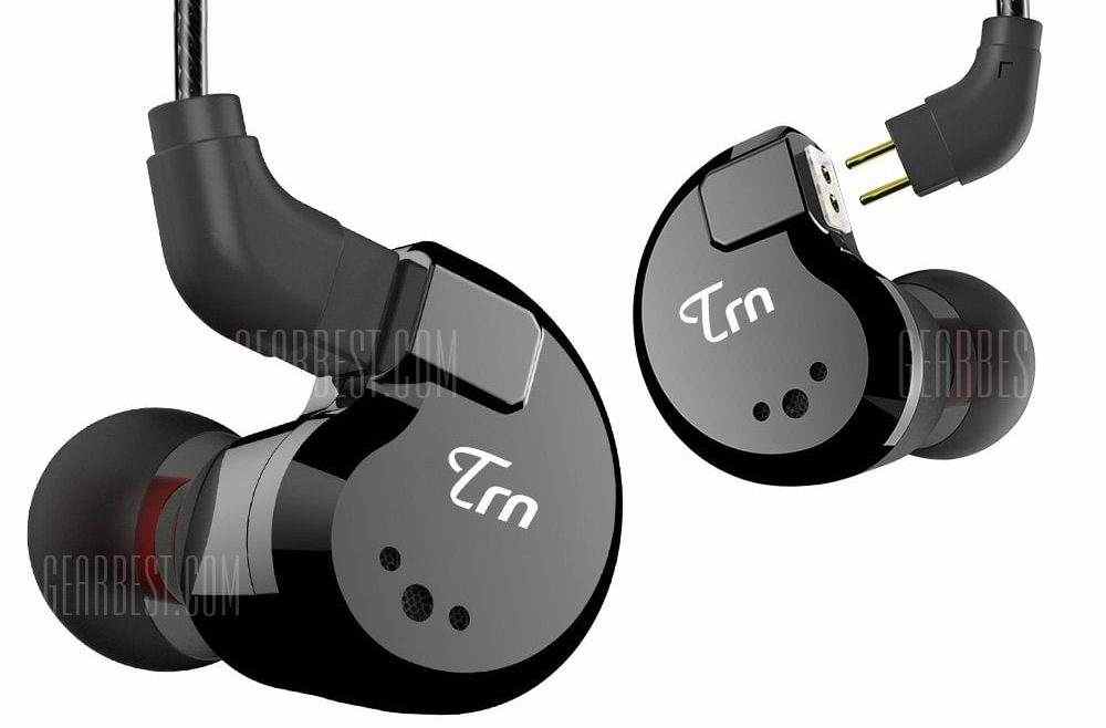 offertehitech-gearbest-TRN V80 Flagship Headphones Ear 8 Units Heavy Bass Phone