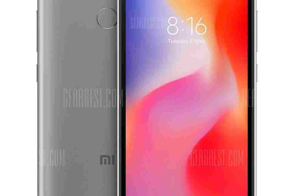 offertehitech-gearbest-Xiaomi Redmi 6 5.45 inch 4G Smartphone Global Edition