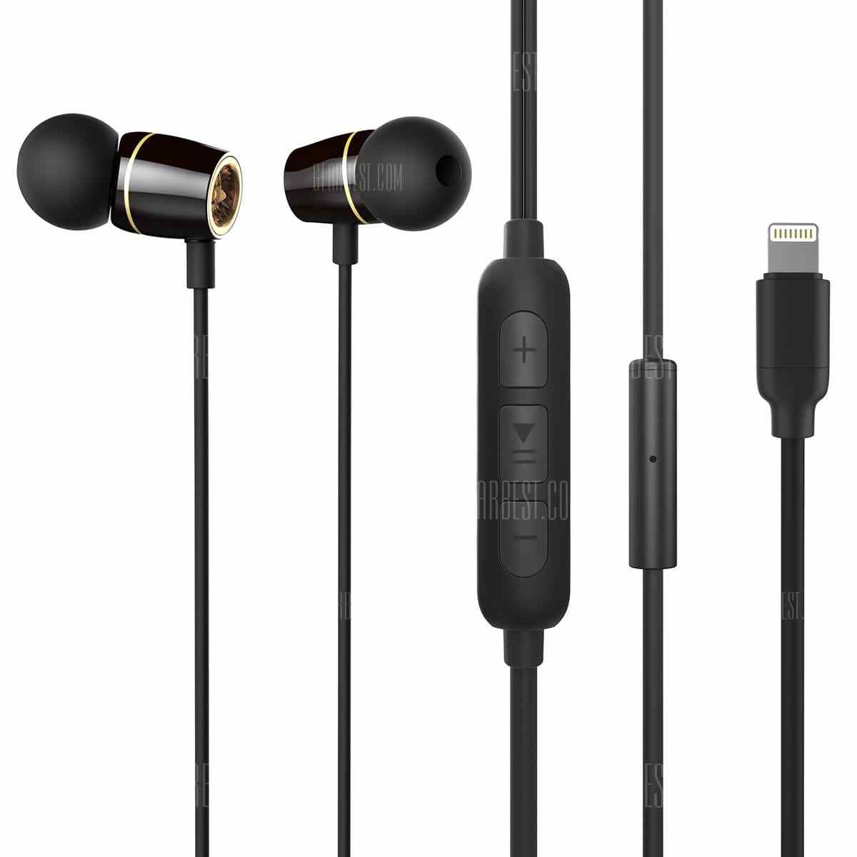 offertehitech-gearbest-Zinsoko Lightning Stereo Earphone