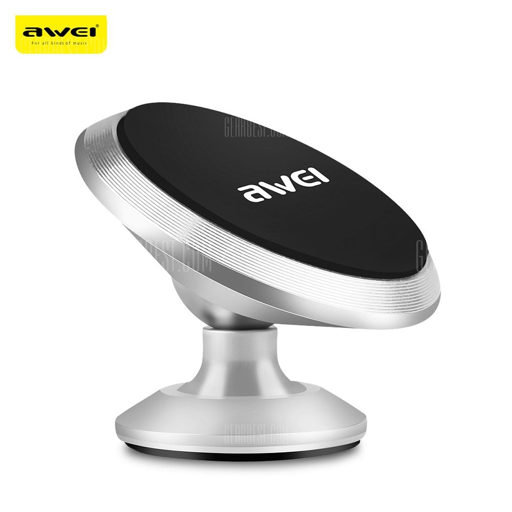 offertehitech-gearbest-Awei X6 Magnetic Car Mount Phone Holder Adhesive Type