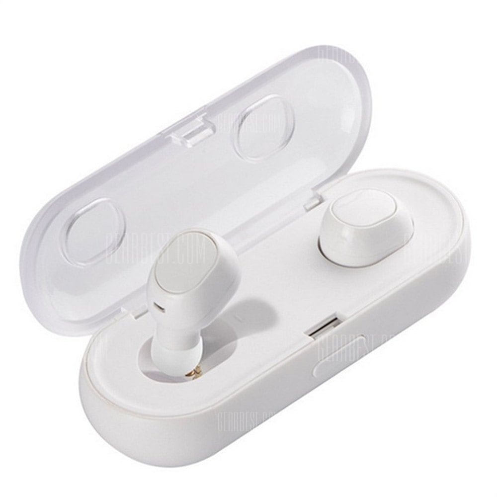 offertehitech-gearbest-Bluetooth Earphone with Noise Cancelling True Wireless Earbuds V4.2 Stereo Mic