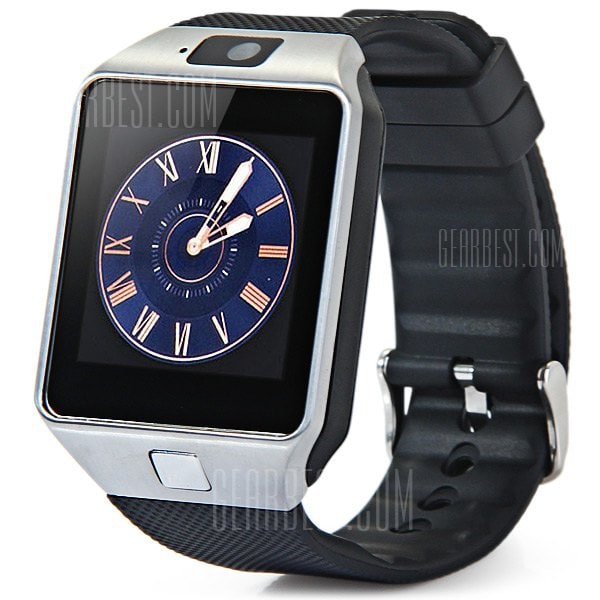 offertehitech-gearbest-DZ09 Single SIM Smart Watch Phone for Android