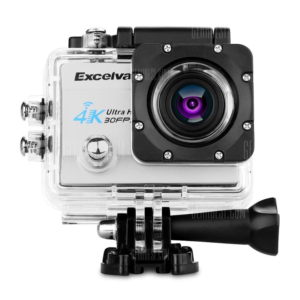 offertehitech-gearbest-Excelvan Q8 4K 2 inch Display WiFi Action Camera