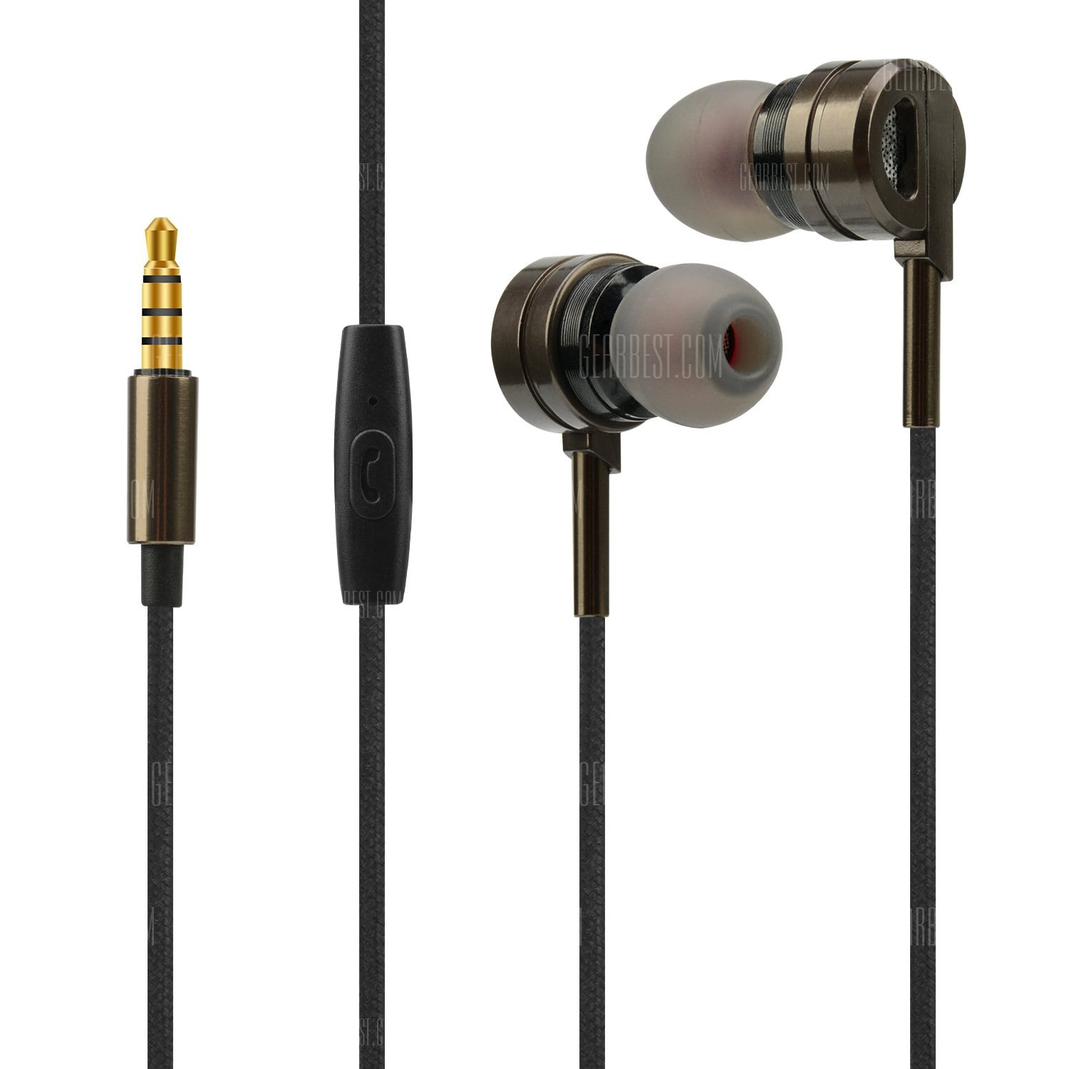 offertehitech-gearbest-Gramyoo X31 Wired Earphone Universal In-ear Earbuds