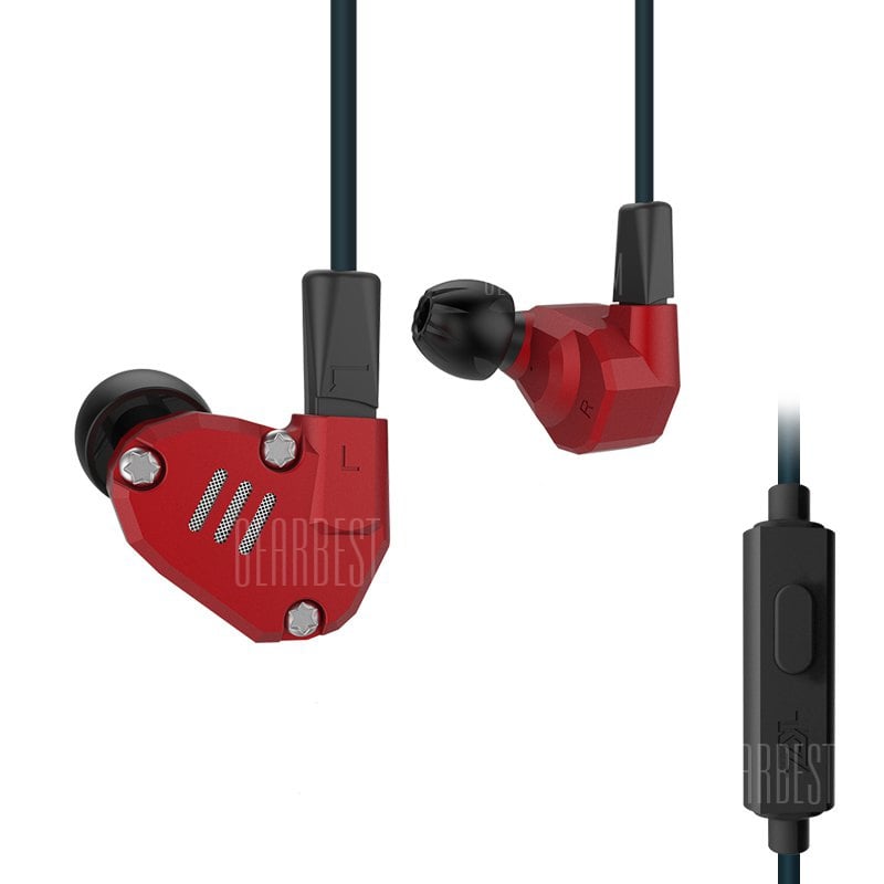 offertehitech-gearbest-KZ ZS6 Auricolari In-ear Personalizzati Ibridi Hi