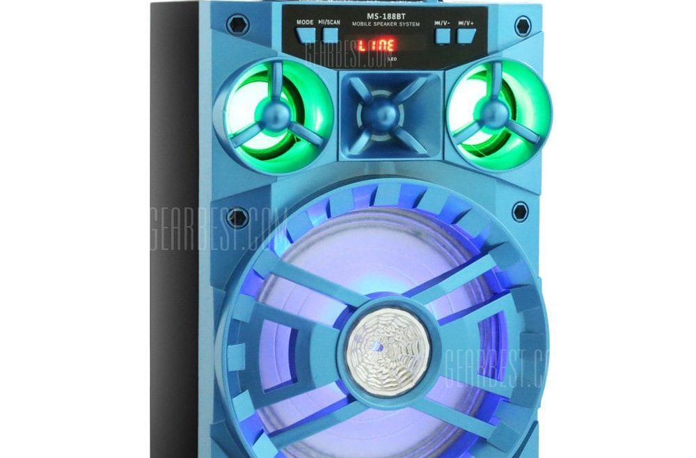 offertehitech-gearbest-MS - 188BT Music Speaker Bluetooth