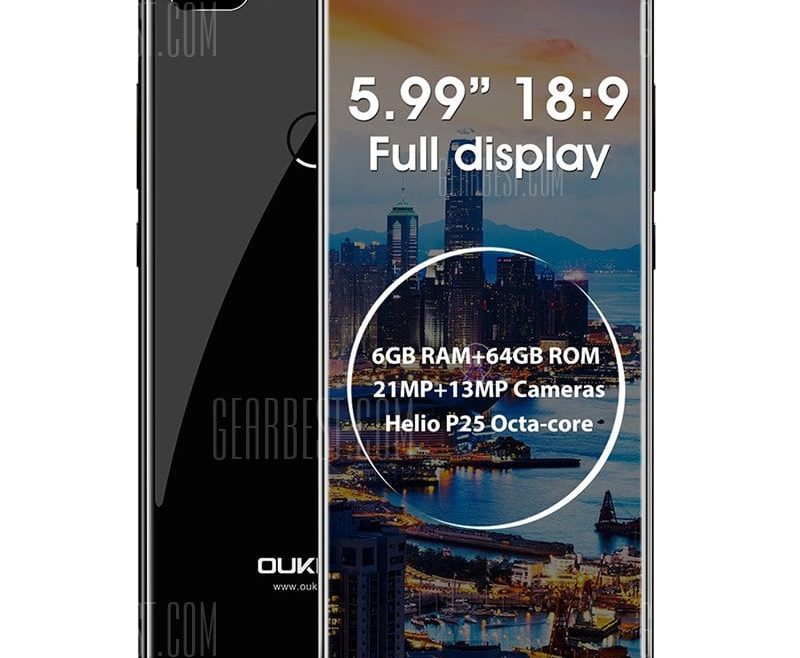 offertehitech-gearbest-Oukitel MIX 2 4G Smartphone