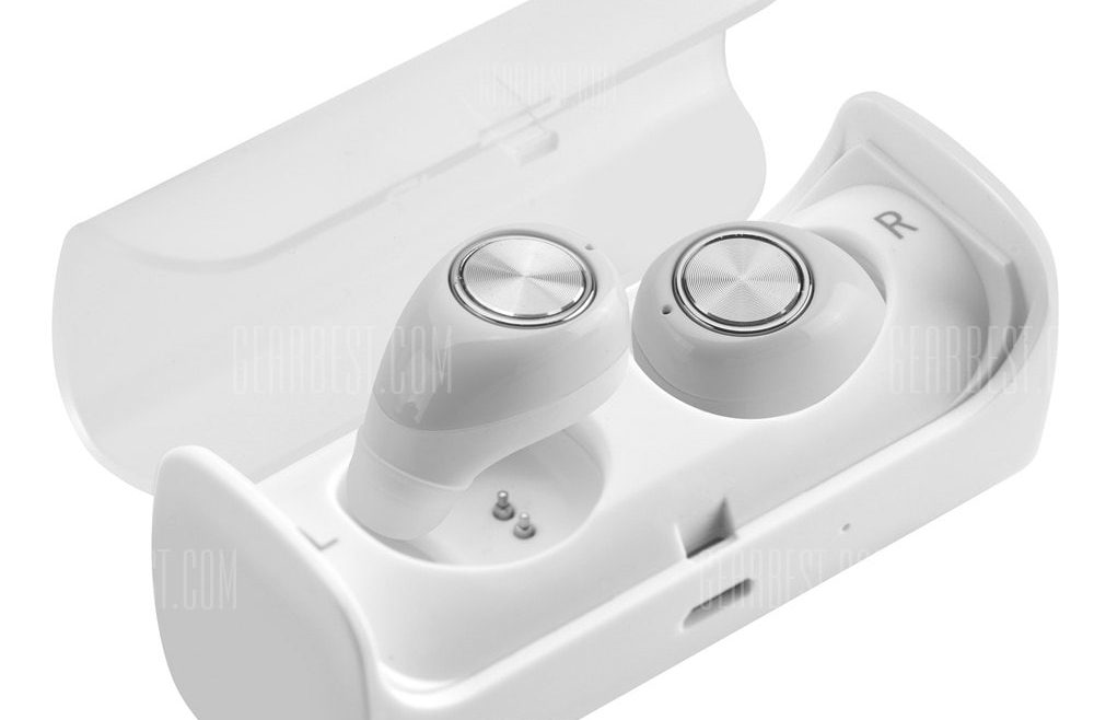 offertehitech-gearbest-TWS-10 Bluetooth V4.2 Wireless Stereo Surrounding Earphones Noise Cancelling with Recharging Organizer