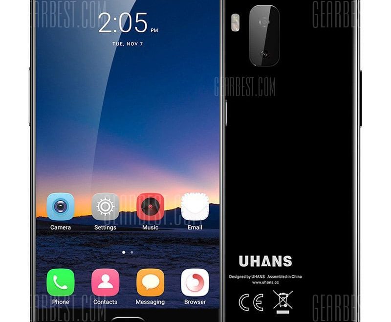 offertehitech-gearbest-UHANS MX 3G Smartphone