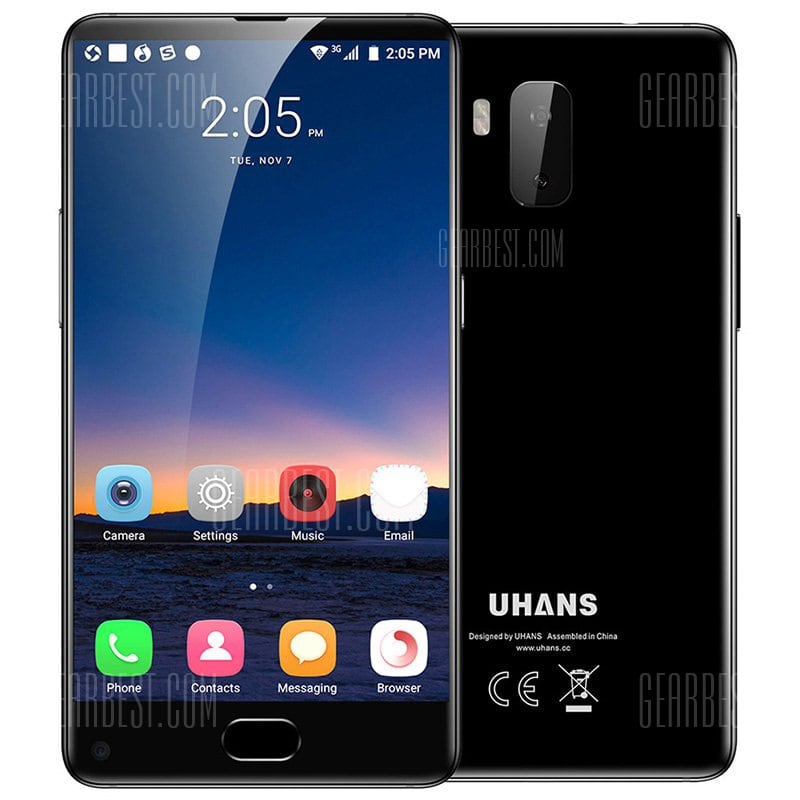 offertehitech-gearbest-UHANS MX 3G Smartphone
