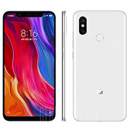 offertehitech-gearbest-Xiaomi Mi 8 4G Smartphone Versione Inglese e Cinese 6GB RAM 128GB ROM