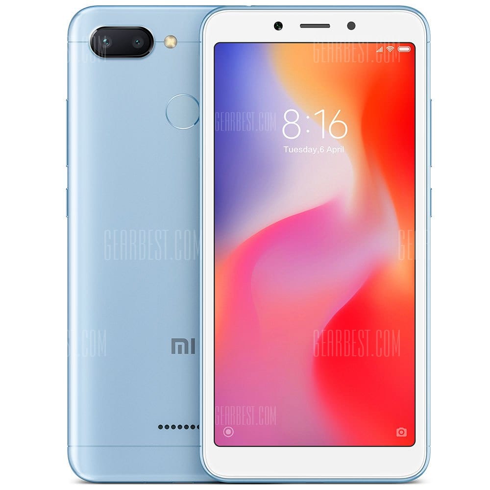 offertehitech-gearbest-Xiaomi Redmi 6 4G Smartphone Edizione Globale 3GB di RAM 32GB di ROM