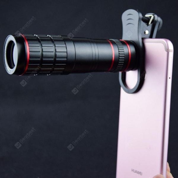 offertehitech-gearbest-20 Times Telephoto Mobile Phone Lens Universal 20× Mobile Phone Zoom Lens High-definition Focusing Special Effects External Photography Lens