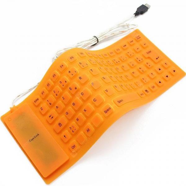 offertehitech-gearbest-85-key Silent Waterproof USB Roll-up Keyboard
