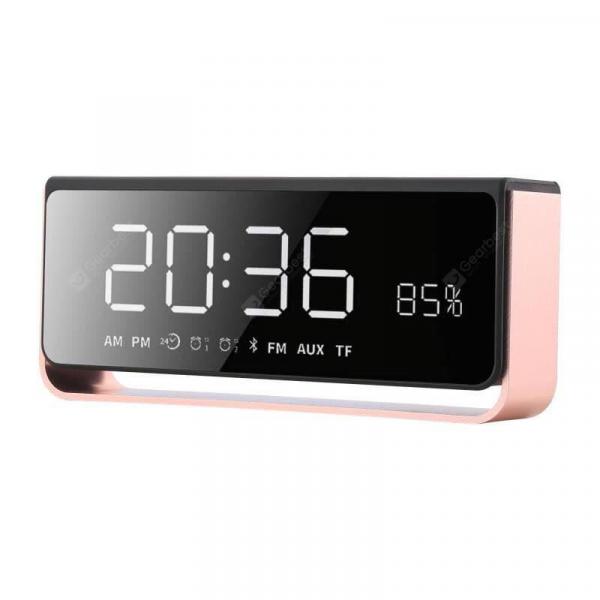 offertehitech-gearbest-Alarm Clock Bluetooth Speaker Dual Loud Radio  Large LED Display