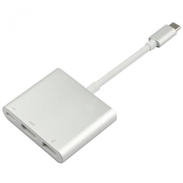 offertehitech-gearbest-Creative USB 3.1 Type-C to HDMI + USB 3.0 Converter
