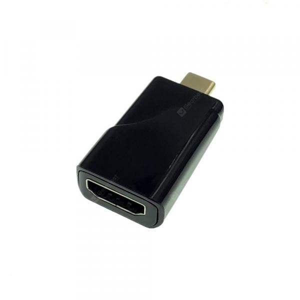 offertehitech-gearbest-Cwxuan USB 3.1 Type-C Male to HDMI Female 4K HD Converter Adapter