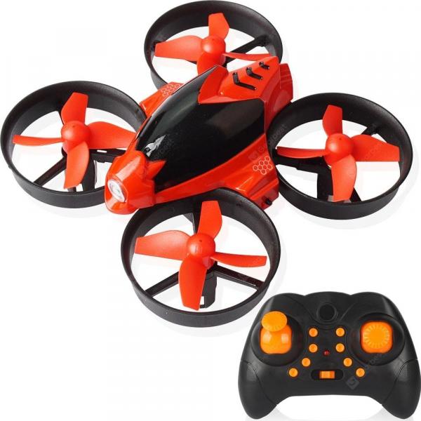 offertehitech-gearbest-DIY Four-axis One-button Return Flight Take-off RC Airplane Toy Set