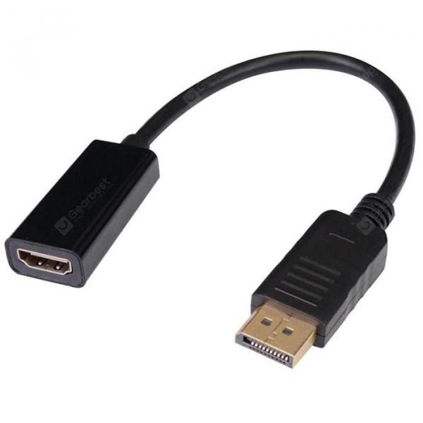 offertehitech-gearbest-Display Port DP to HDMI Adapter