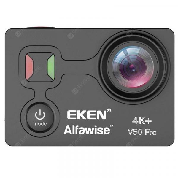 offertehitech-gearbest-EKEN Alfawise V50 Pro Ambarella A12S75 Chip 4K 30FPS Action Camera