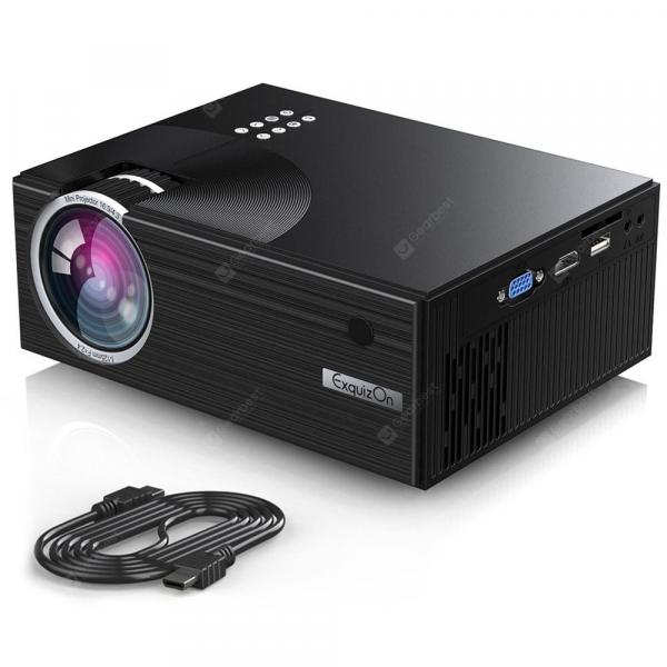 offertehitech-gearbest-Exquizon C7 800 x 480 HD LCD Projector