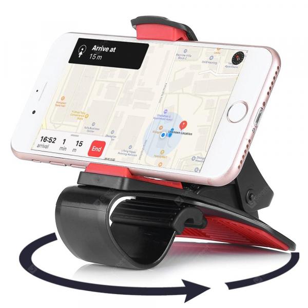 offertehitech-gearbest-Gocomma 360 Degree Rotatable Car Dashboard Clamp Phone Holder